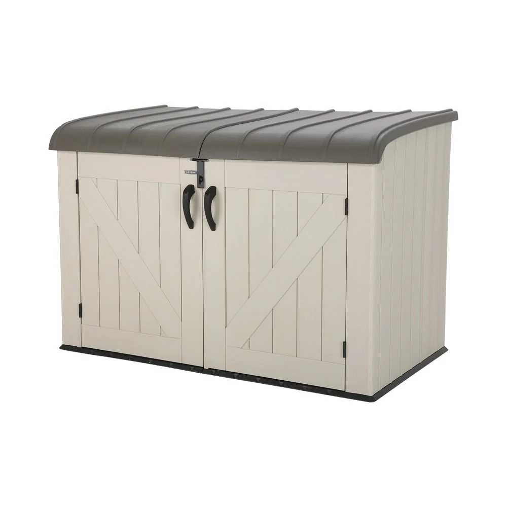 Lifetime Horizontal Storage Shed (75 cubic feet), 60170 - Levo Sportswear