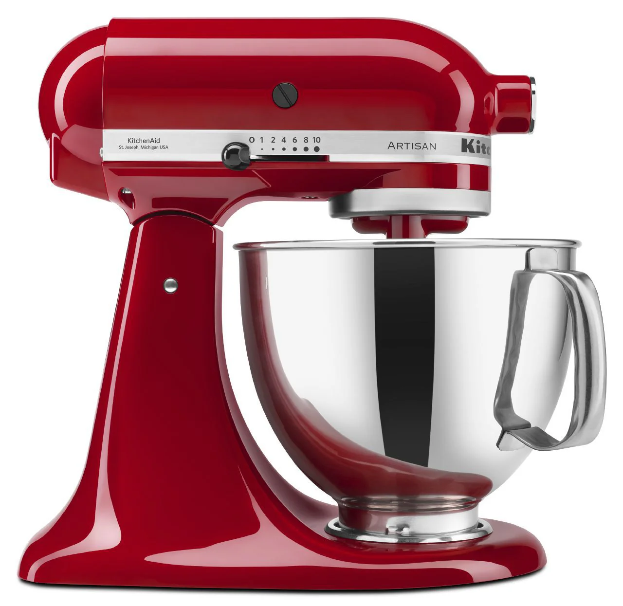 KitchenAid Artisan 5 Qt. Empire Red Stand Mixer - Levo Sportswear
