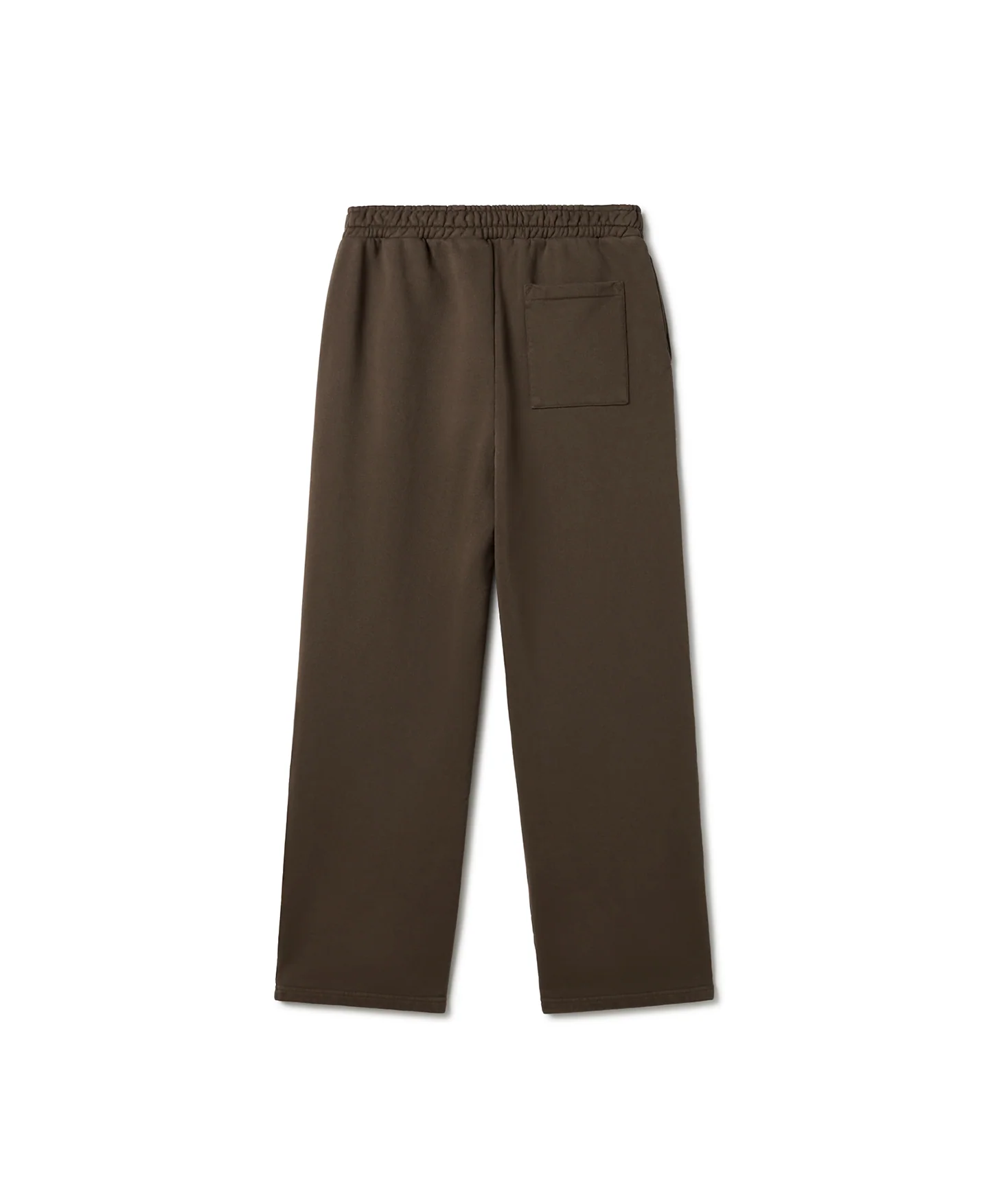 600 GSM 'Mocha Brown' Straight-leg Pants - Levo Sportswear