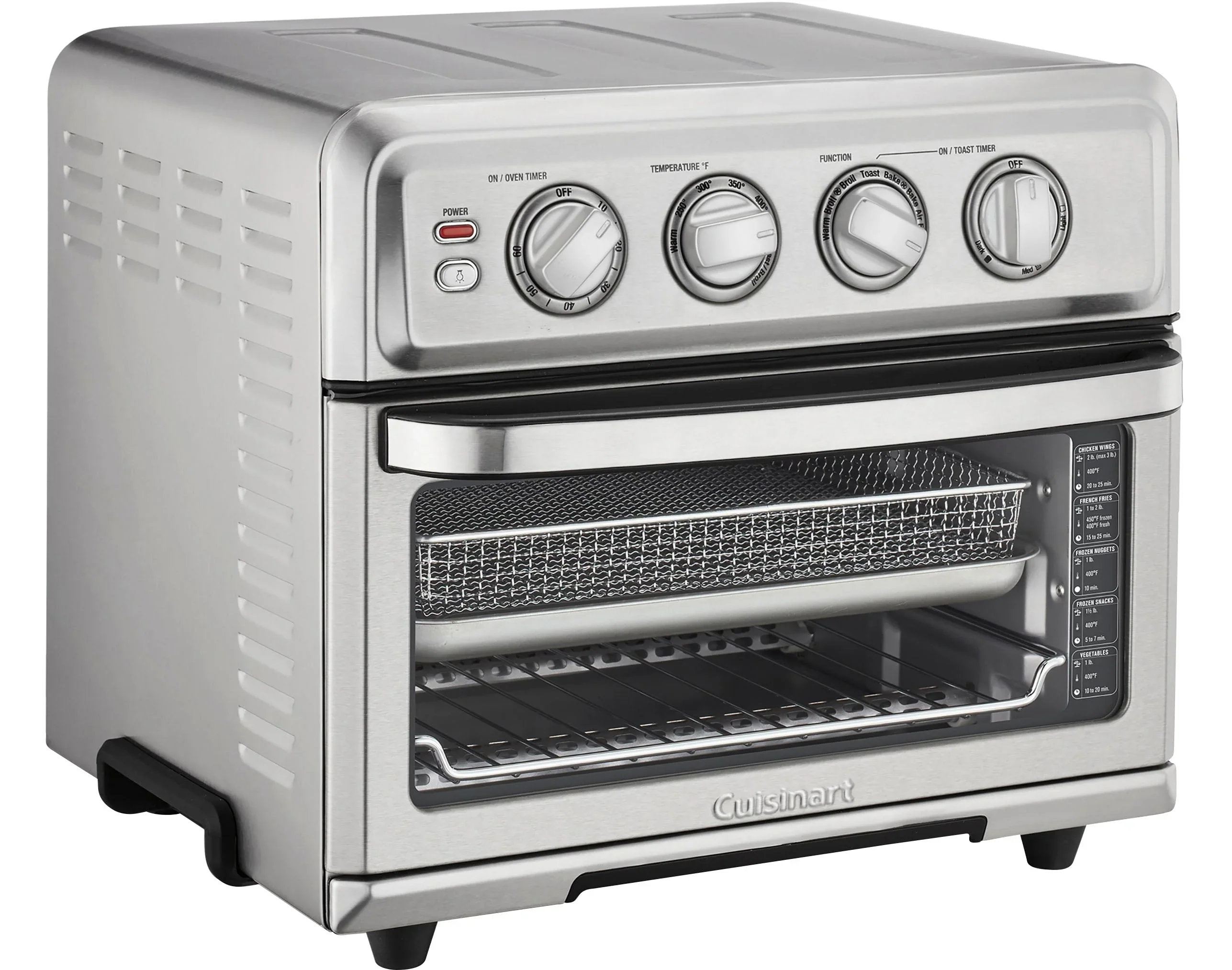 Cuisinart �� Air Fryer Toaster Oven with Grill �� Stainless Steel - Levo Sportswear