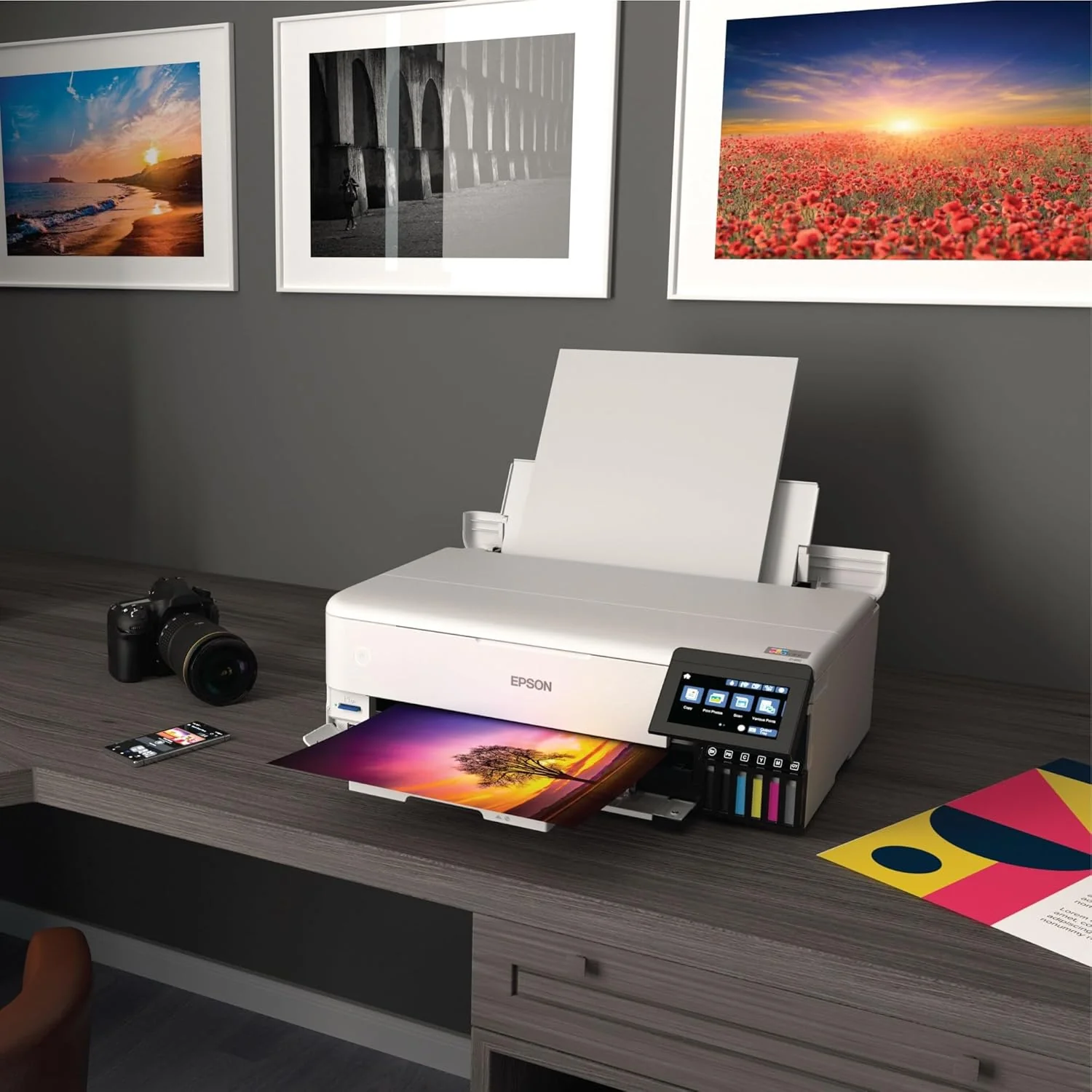 Ecotank ET-8550 Wireless Wide-Format All-In-One Printer - Levo Sportswear