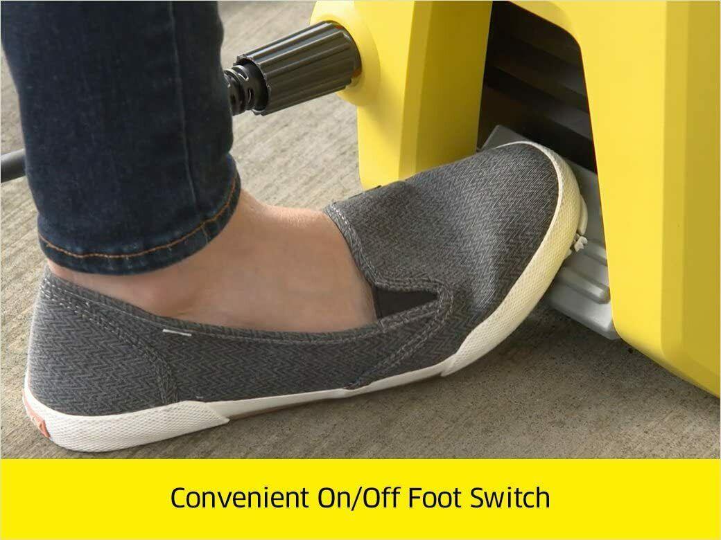 Karcher K1700 Electric Power Pressure Washer, Yellow - Levo Sportswear