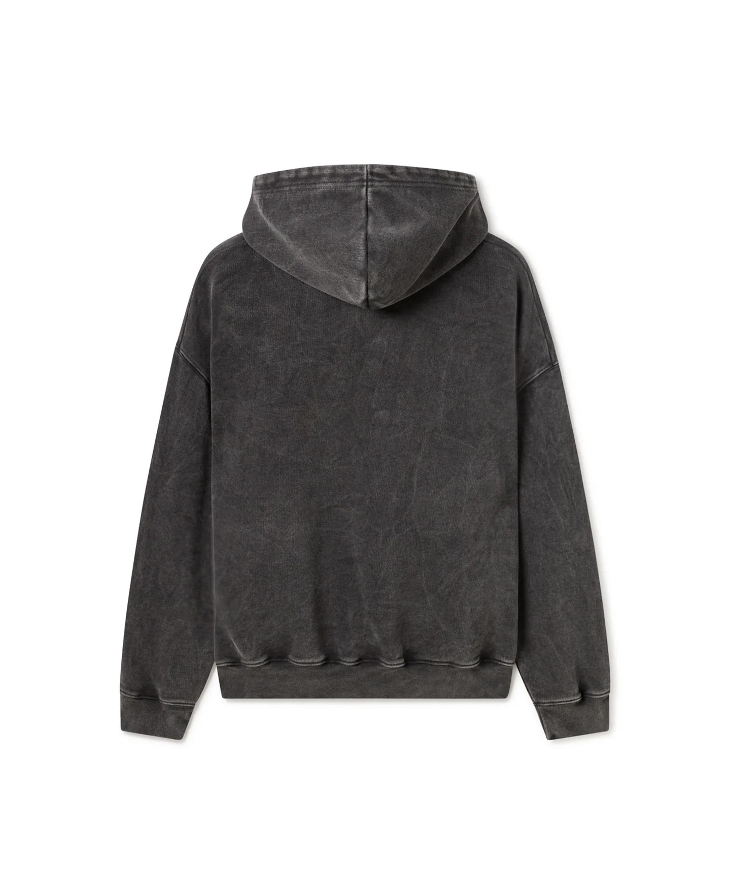 600 GSM 'Vintage Black' Hoodie - Levo Sportswear