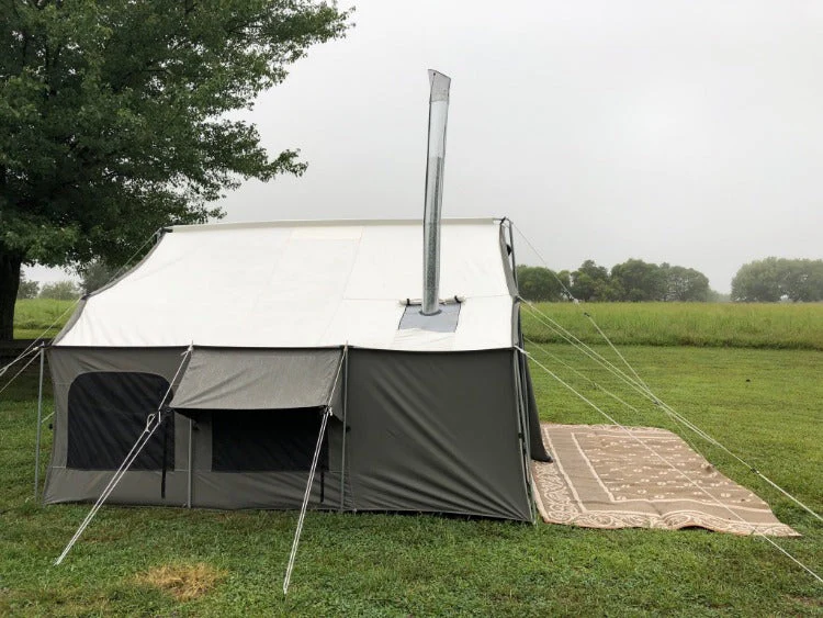 Kodiak Canvas Cabin Lodge Tent 6170 and Stove Jack - Levo Sportswear
