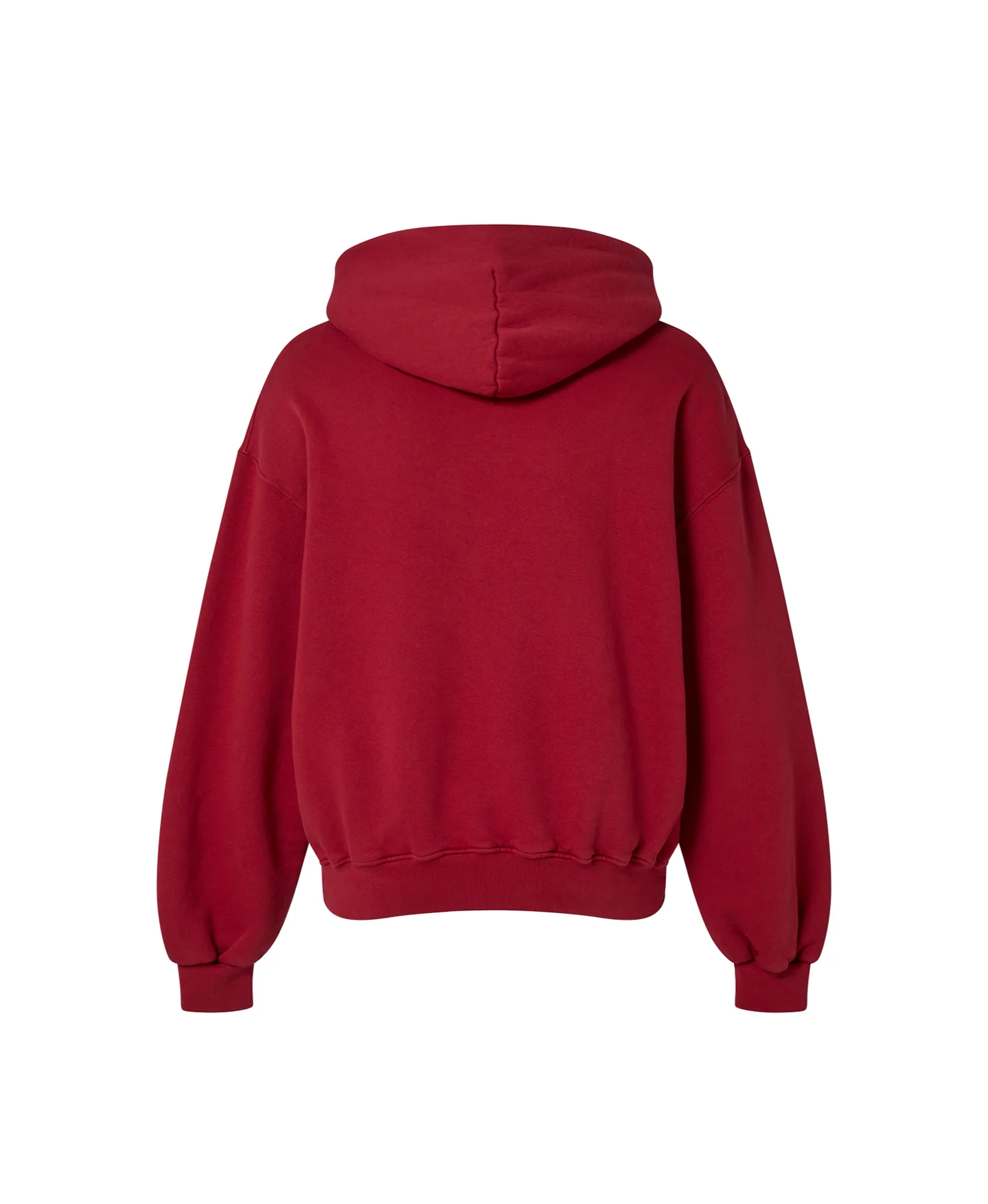 450 GSM 'Dark Red' Hoodie - Levo Sportswear