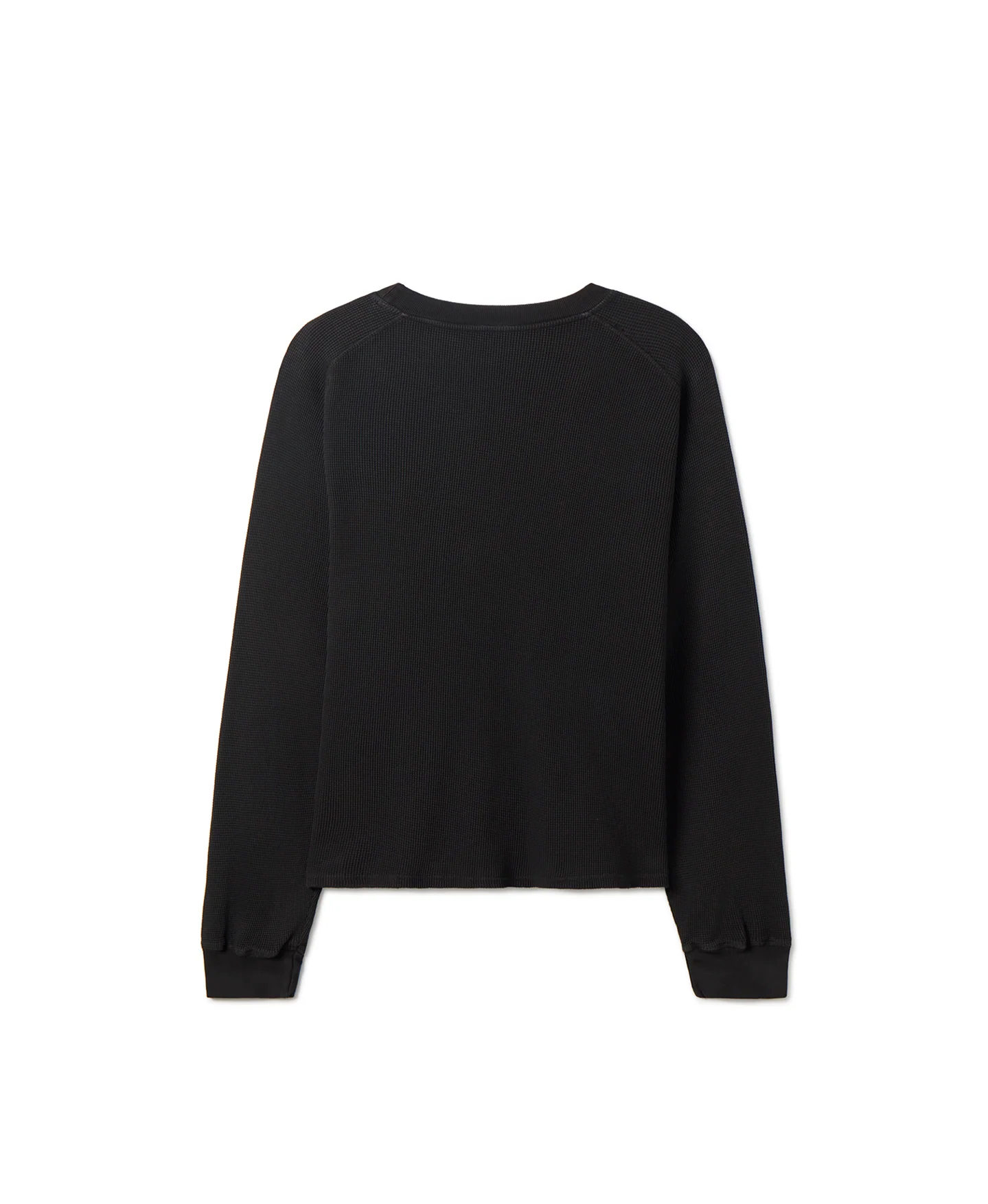 350 GSM 'Jet Black' Thermal Longsleeve - Levo Sportswear