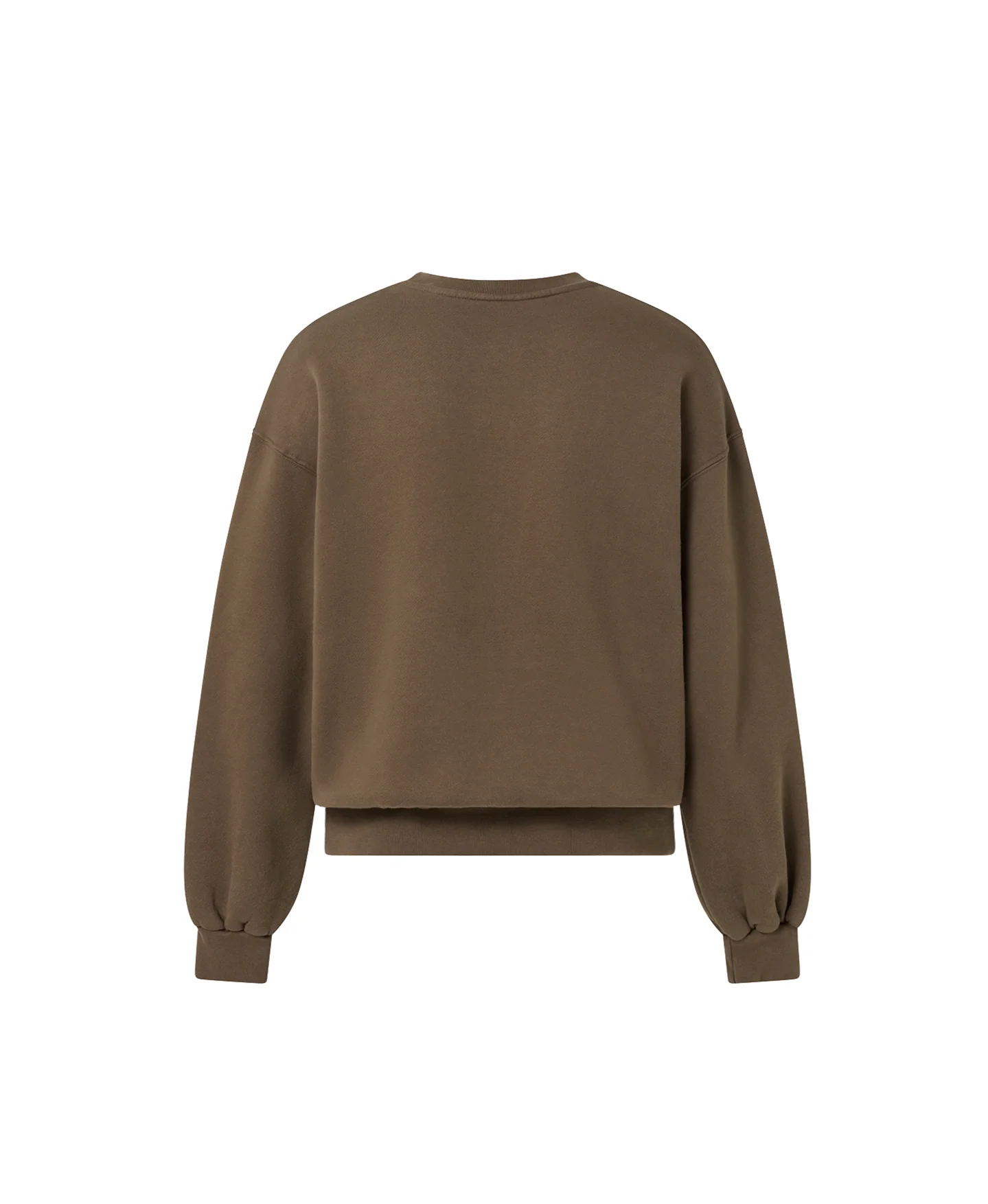 450 GSM 'Mocha Brown' Crewneck - Levo Sportswear