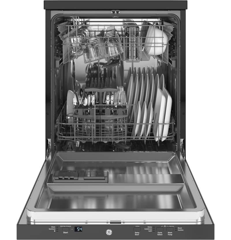 GE 24 Stainless Steel Portable Dishwasher With Sanitize Cycle - Levo Sportswear