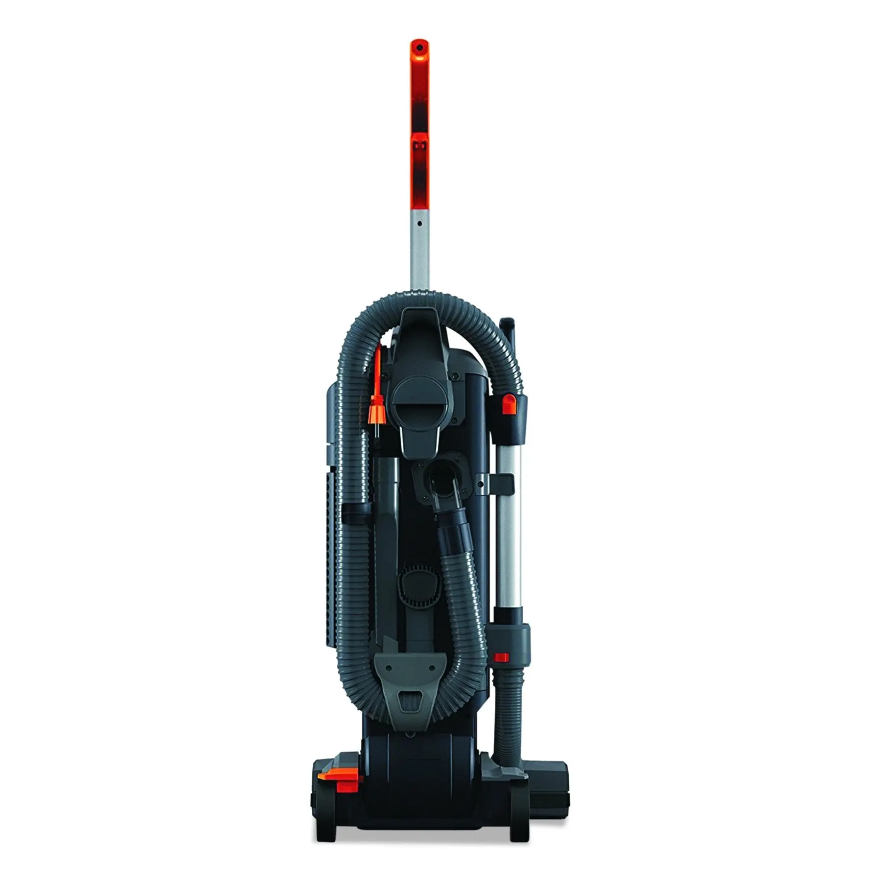 Hoover Commercial HushTone Upright Vacuum Cleaner, 15 inches with Intellibelt, For Carpet and Hard Floors, CH54115, Gray - Levo Sportswear