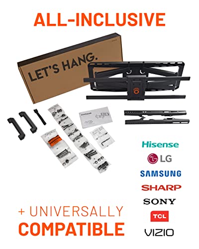 ECHOGEAR MaxMotion TV Wall Mount for Large TVs Up to 90