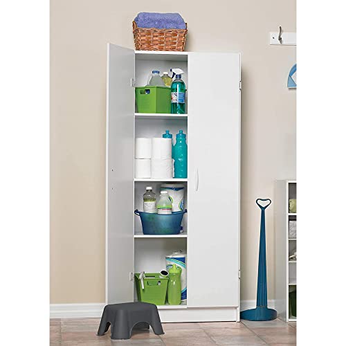 ClosetMaid Pantry Cabinet Cupboard with 2 Doors, Adjustable Shelves, for Kitchen, Laundry or Utility Room - Levo Sportswear