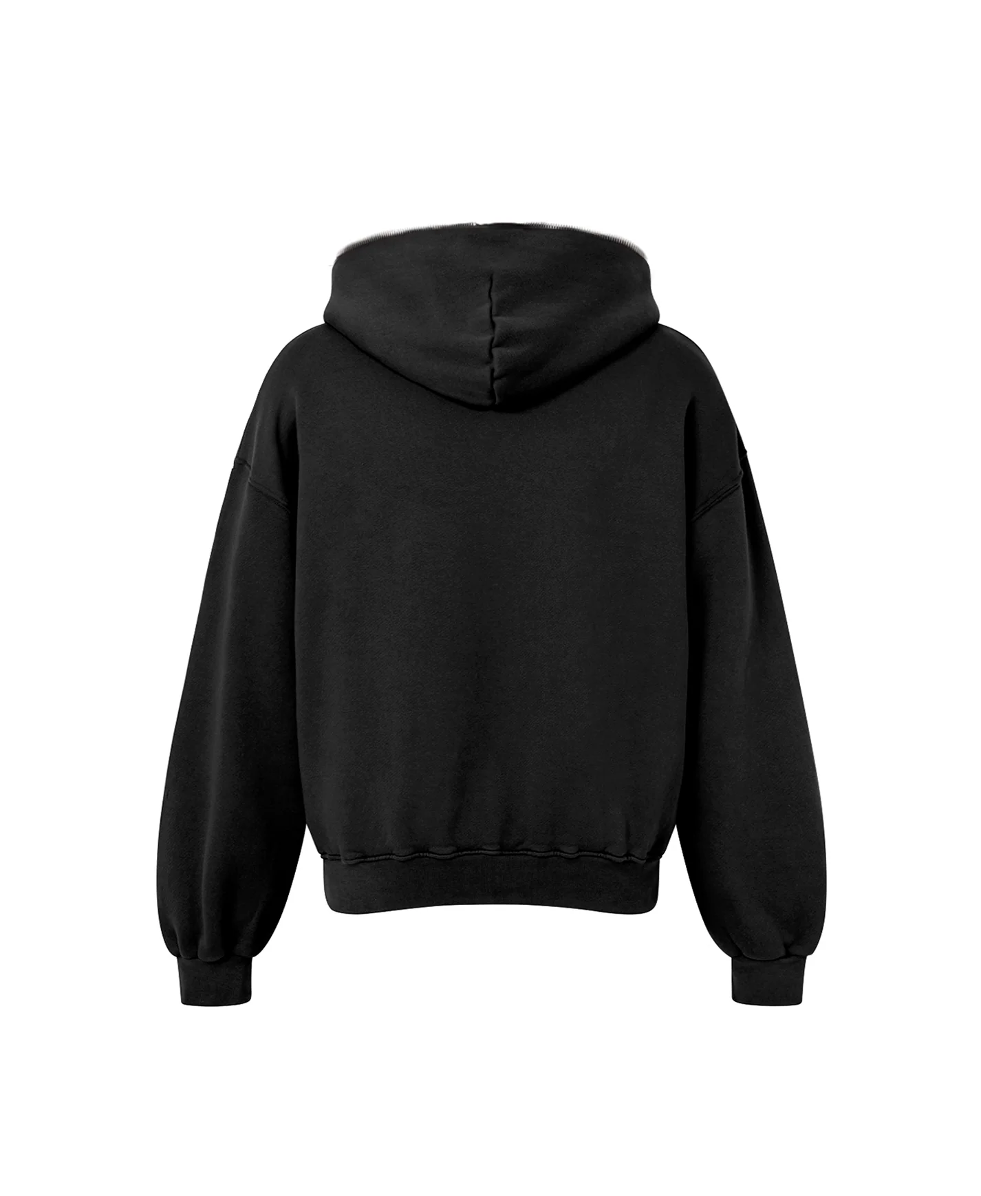 450 GSM 'Jet Black' Full-Zip - Levo Sportswear