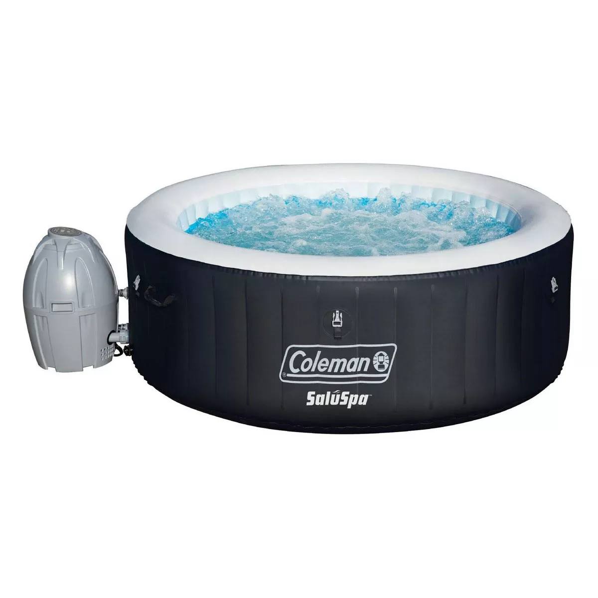 Coleman SaluSpa 4-Person Inflatable Hot Tub with 60 AirJets & Adjustable Seats - Levo Sportswear