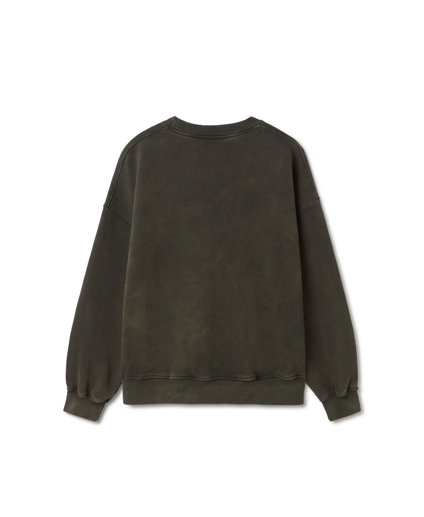 600 GSM 'Bleach Black' Crewneck - Levo Sportswear