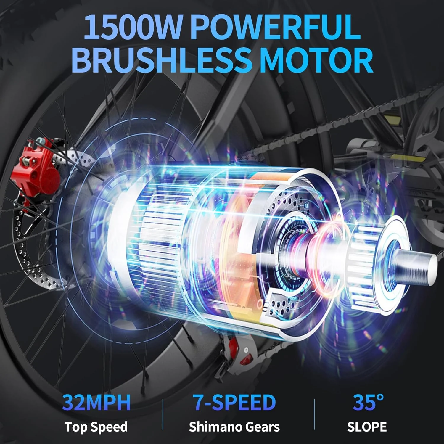 Electric Bike for Adults, 1000/2000W, 25-37Mph - Levo Sportswear