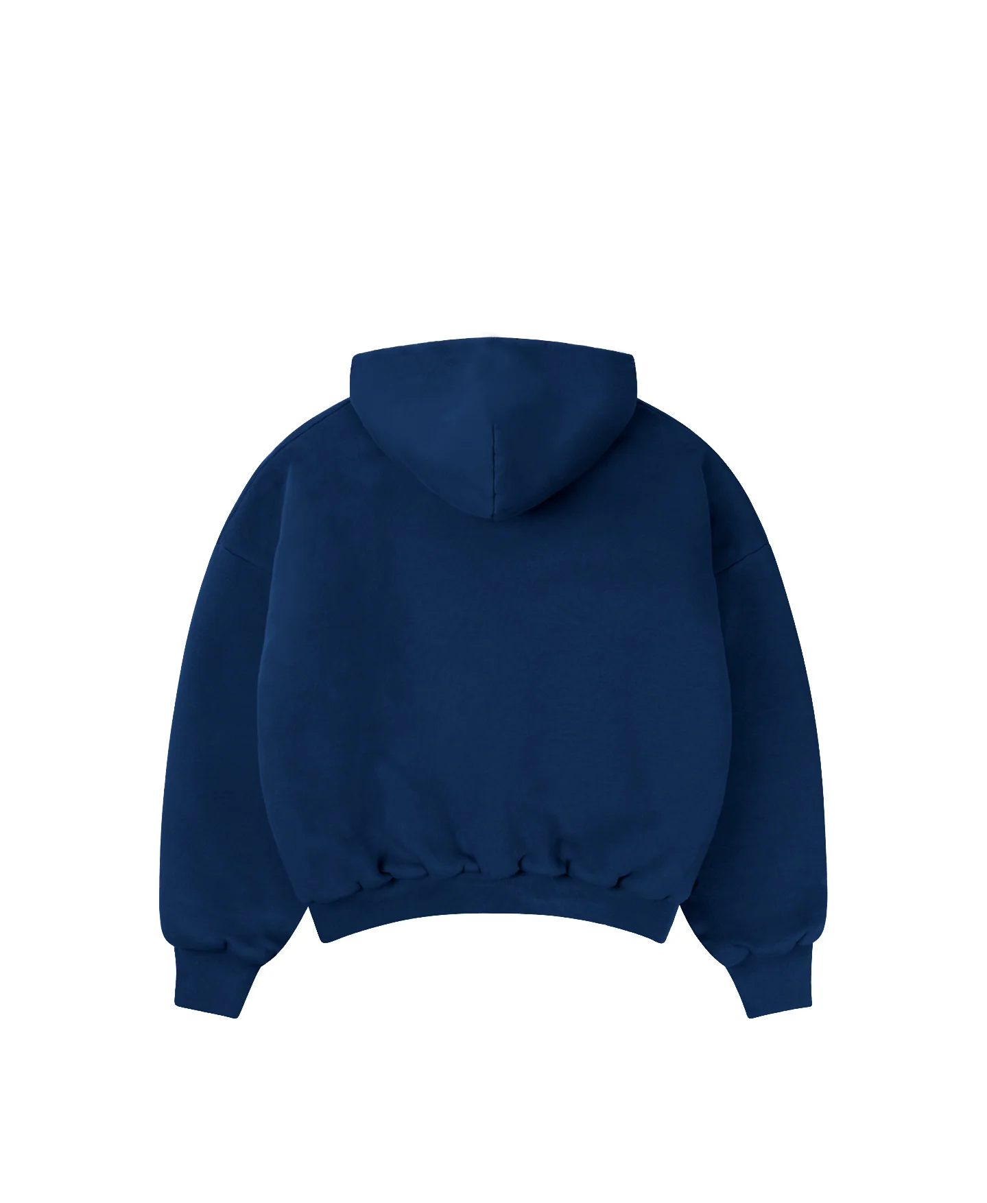 1000 GSM 'Navy Blue' Double Hoodie - Levo Sportswear