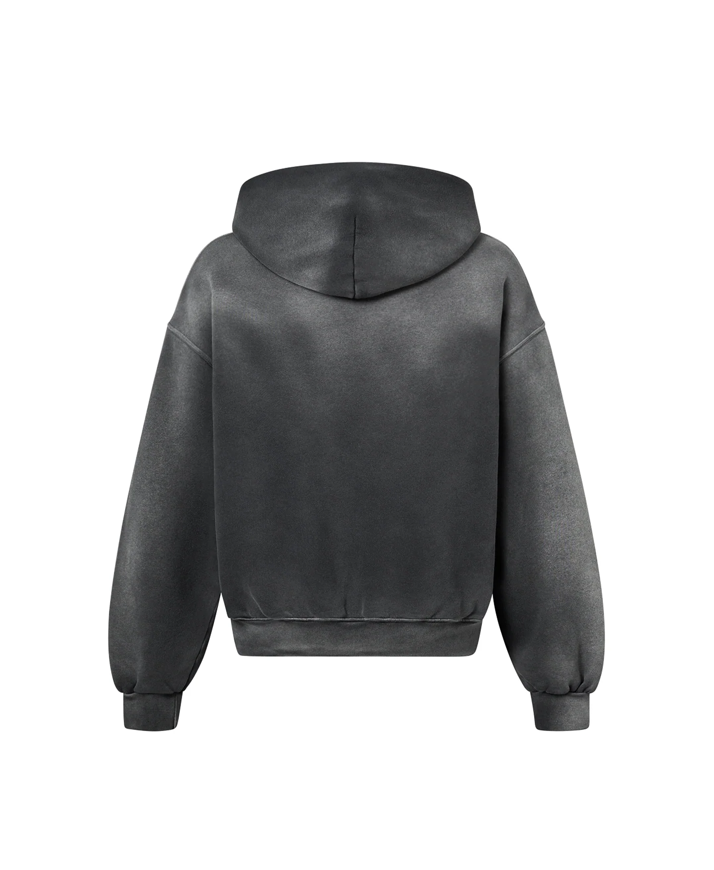450 GSM 'Faded Black' Hoodie - Levo Sportswear
