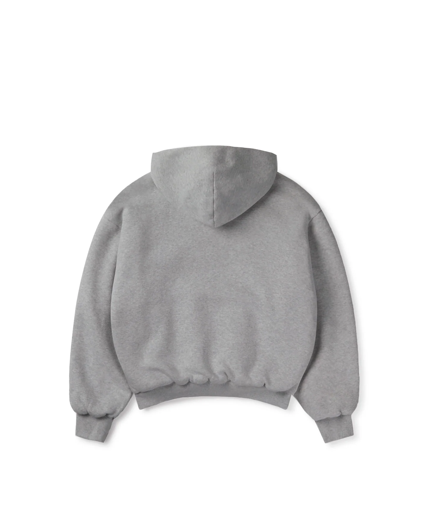1000 GSM 'Ash Gray' Double Hoodie - Levo Sportswear