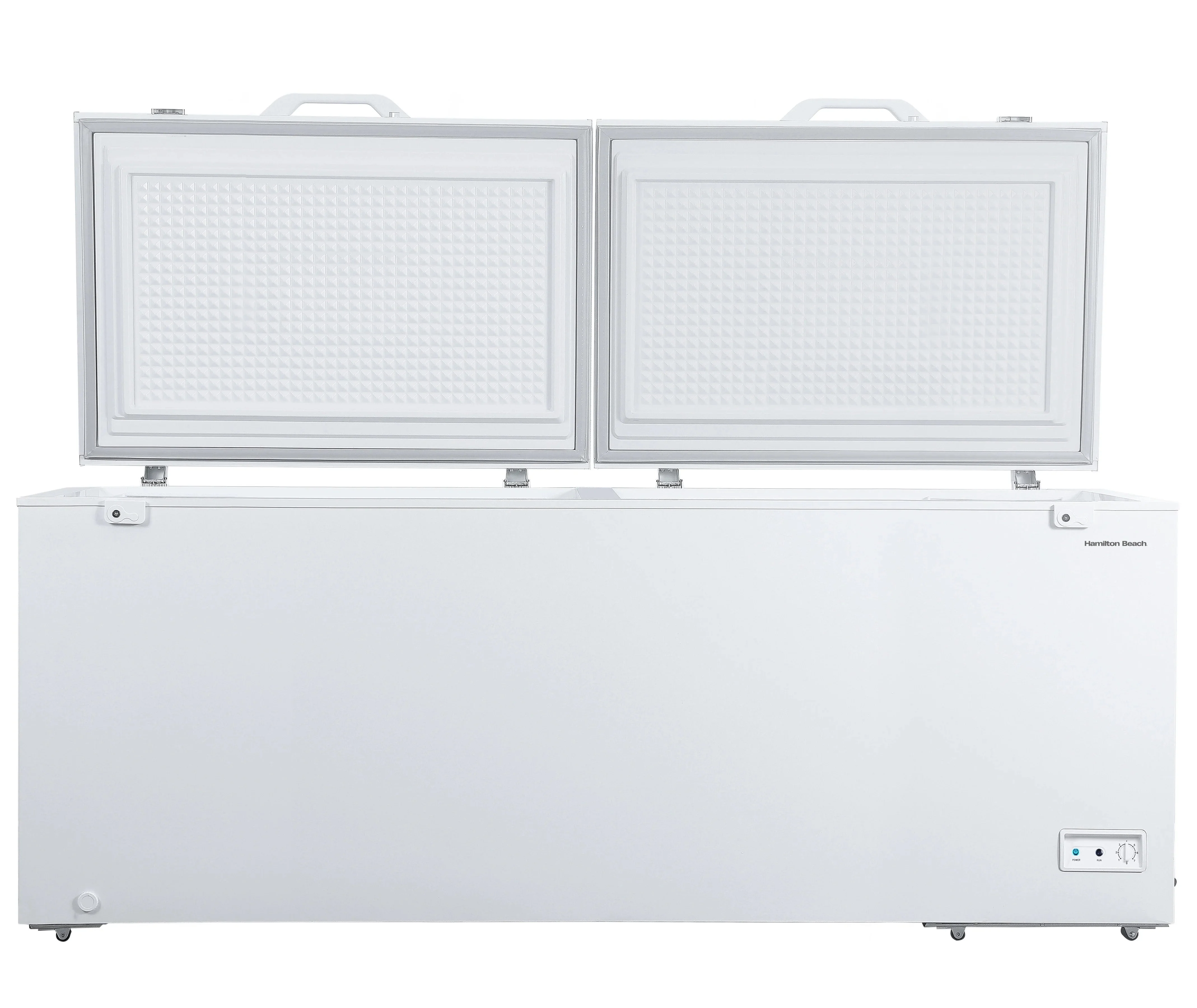 Hamilton Beach 21 Cu. ft. Chest Freezer, Double Doors, HZ9212, White - Levo Sportswear