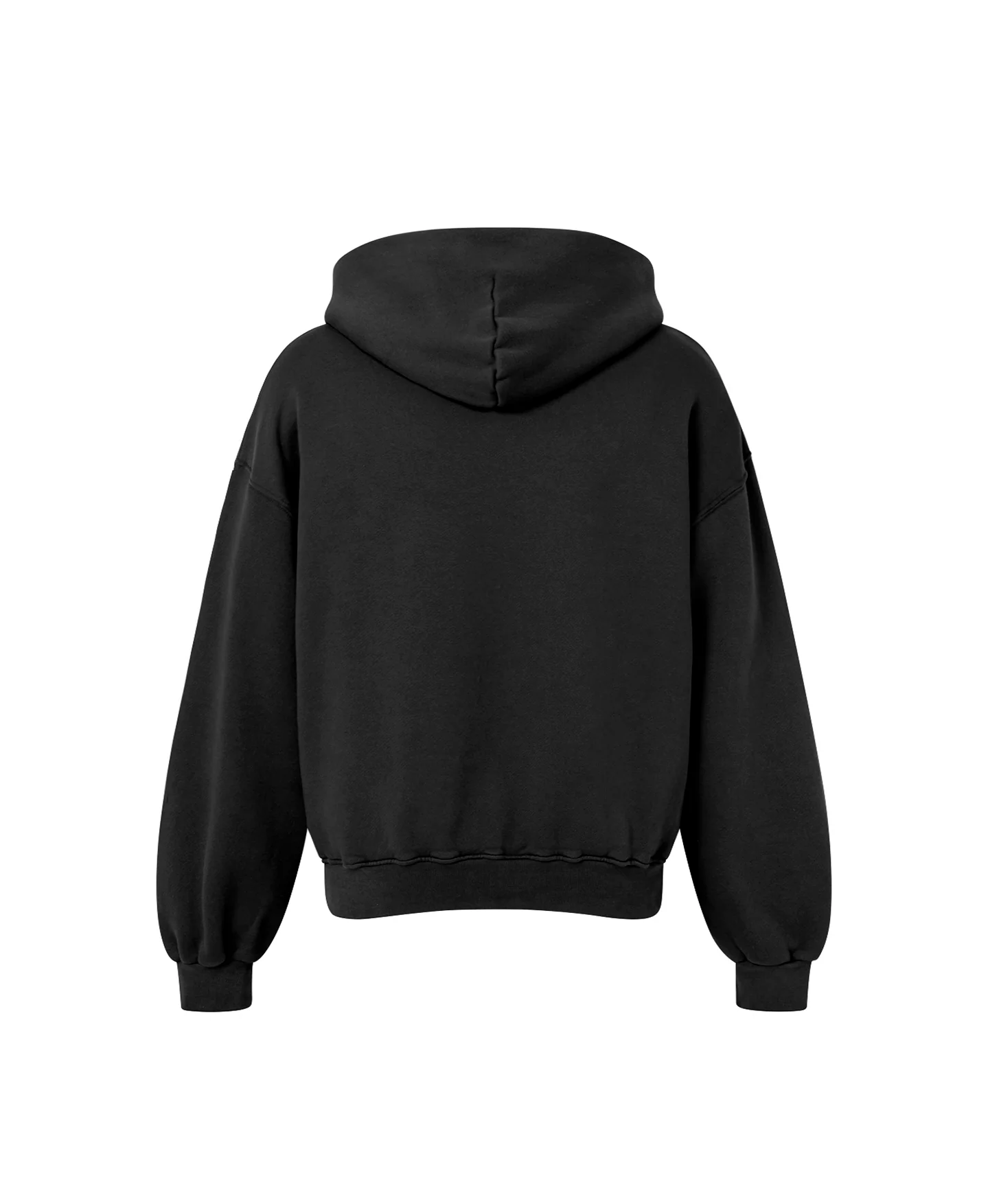 450 GSM 'Jet Black' Zipper - Levo Sportswear