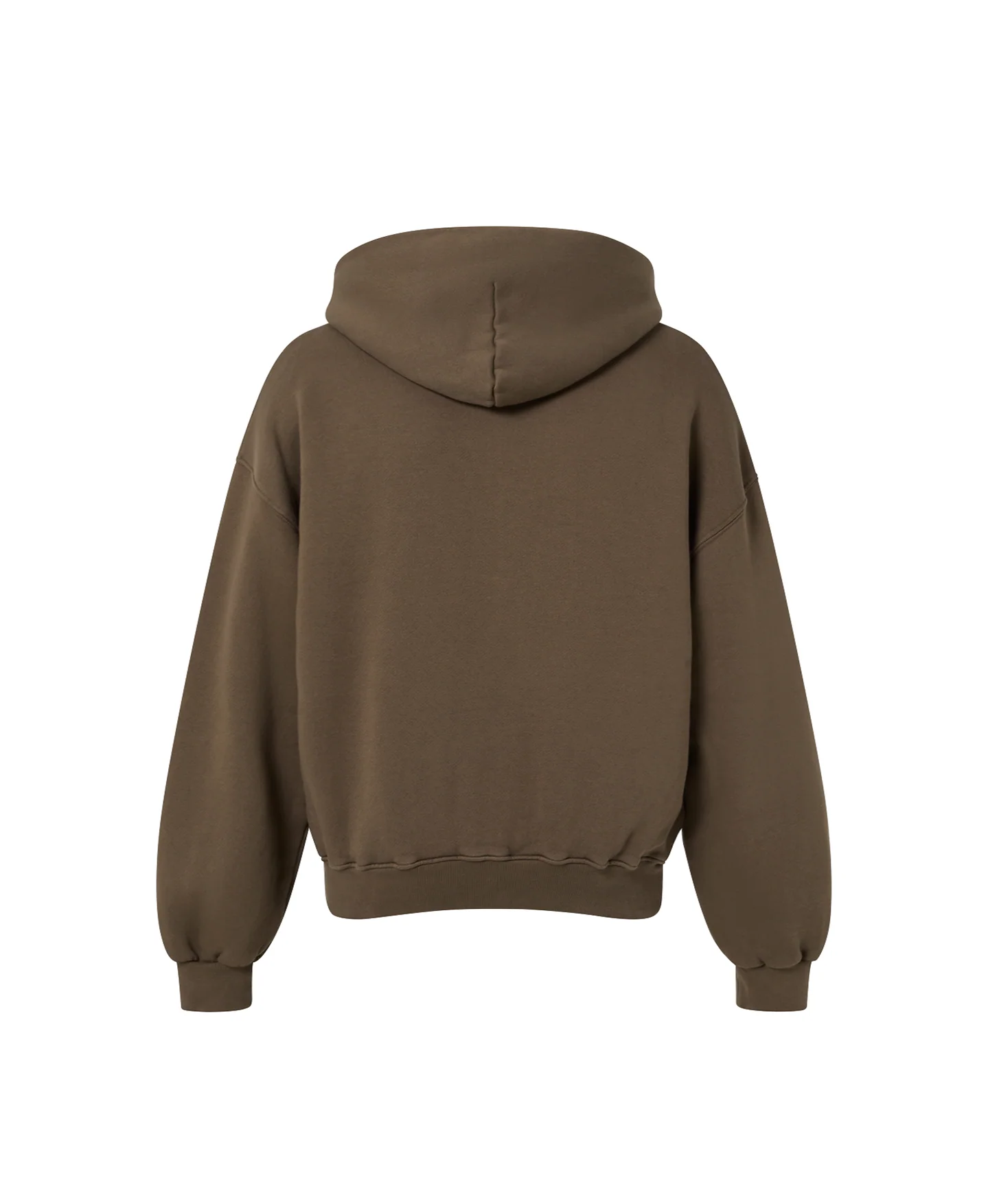 450 GSM 'Mocha Brown' Zipper - Levo Sportswear