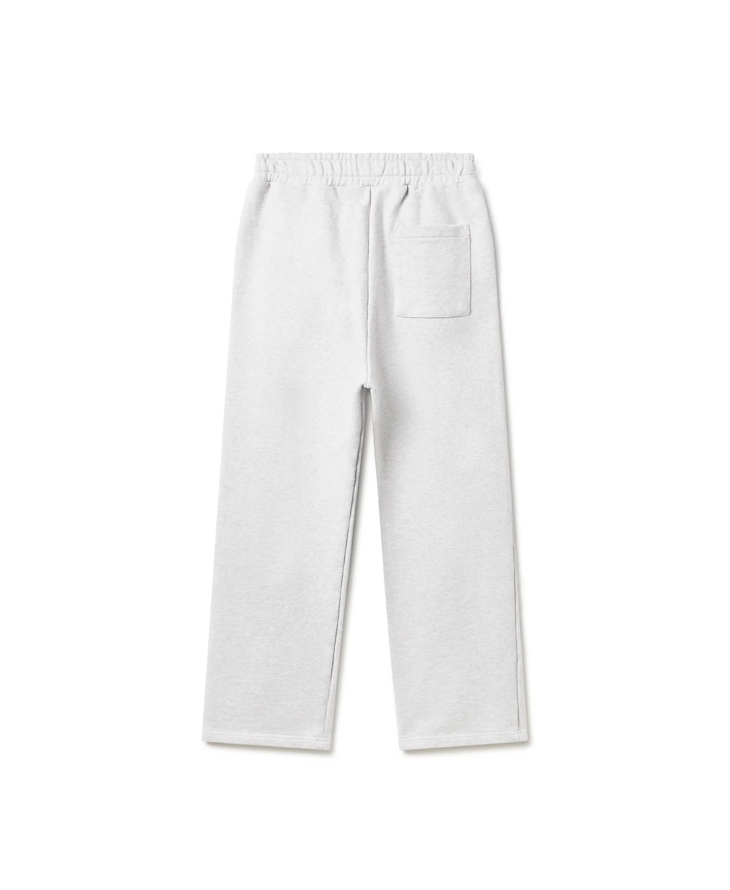 600 GSM 'Light Heather Gray' Straight-leg Pants - Levo Sportswear
