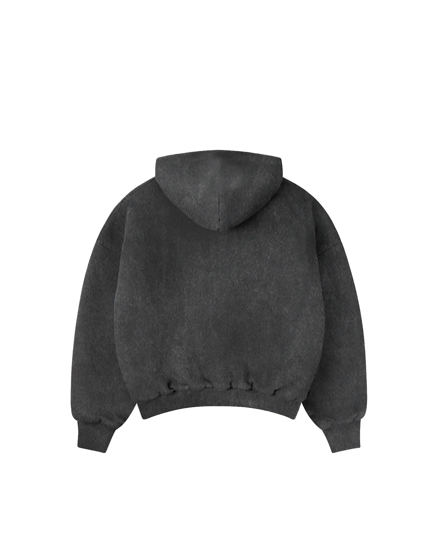 1000 GSM 'Vintage Black' Double Hoodie - Levo Sportswear