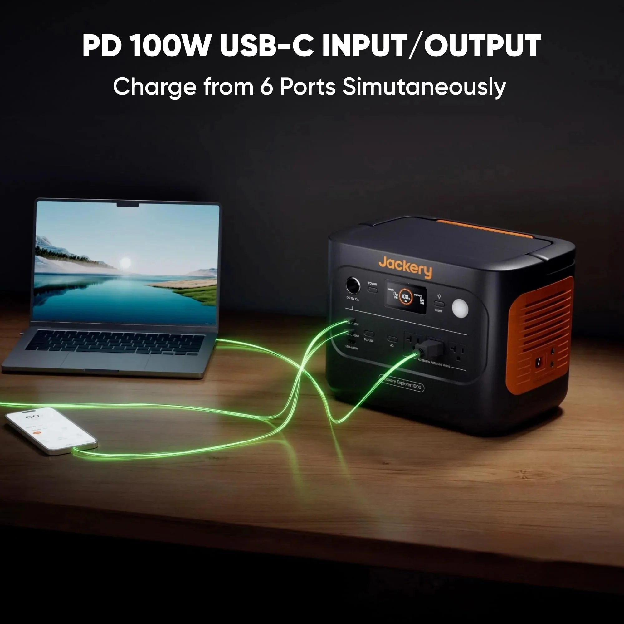Jackery Explorer 1000 v2 Portable Power Station - Levo Sportswear