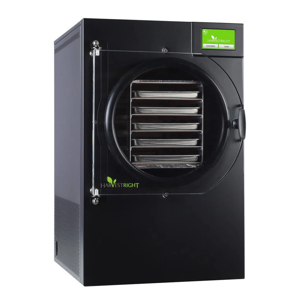 Harvest Right 5-Tray Medium Black Aluminum Freeze Dryer with Mylar Starter Kit HRFD-SBL - Levo Sportswear