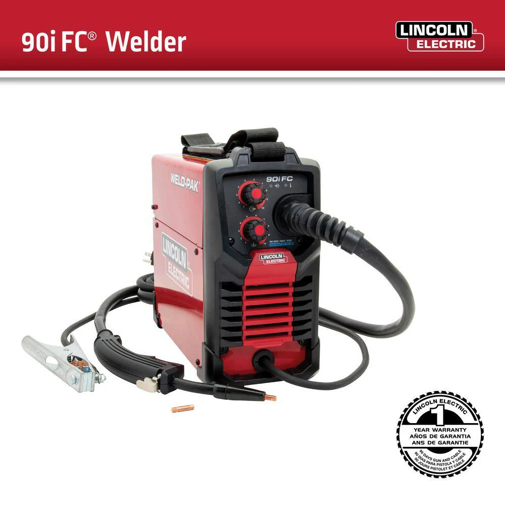 Lincoln Electric WELD-PAK 90i FC Flux-Cored Wire Feeder Welder (No Gas) K5255-1 - Levo Sportswear