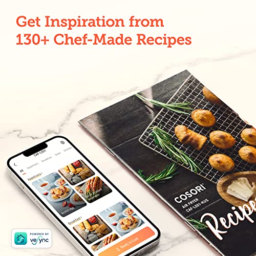 COSORI Air Fryer Pro, for Quick and Easy Meals, UP to 450℉, Quiet Operation - Levo Sportswear