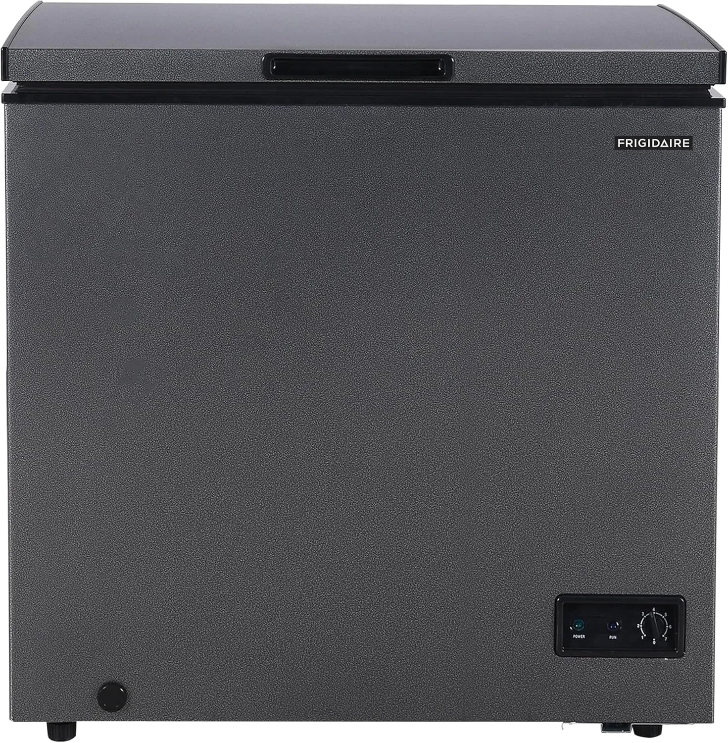 Frigidaire 7 Cu. Ft. Chest Freezer, Granita Finish, Adjustable Thermostat, Easy Defrost, Removable Basket - Levo Sportswear
