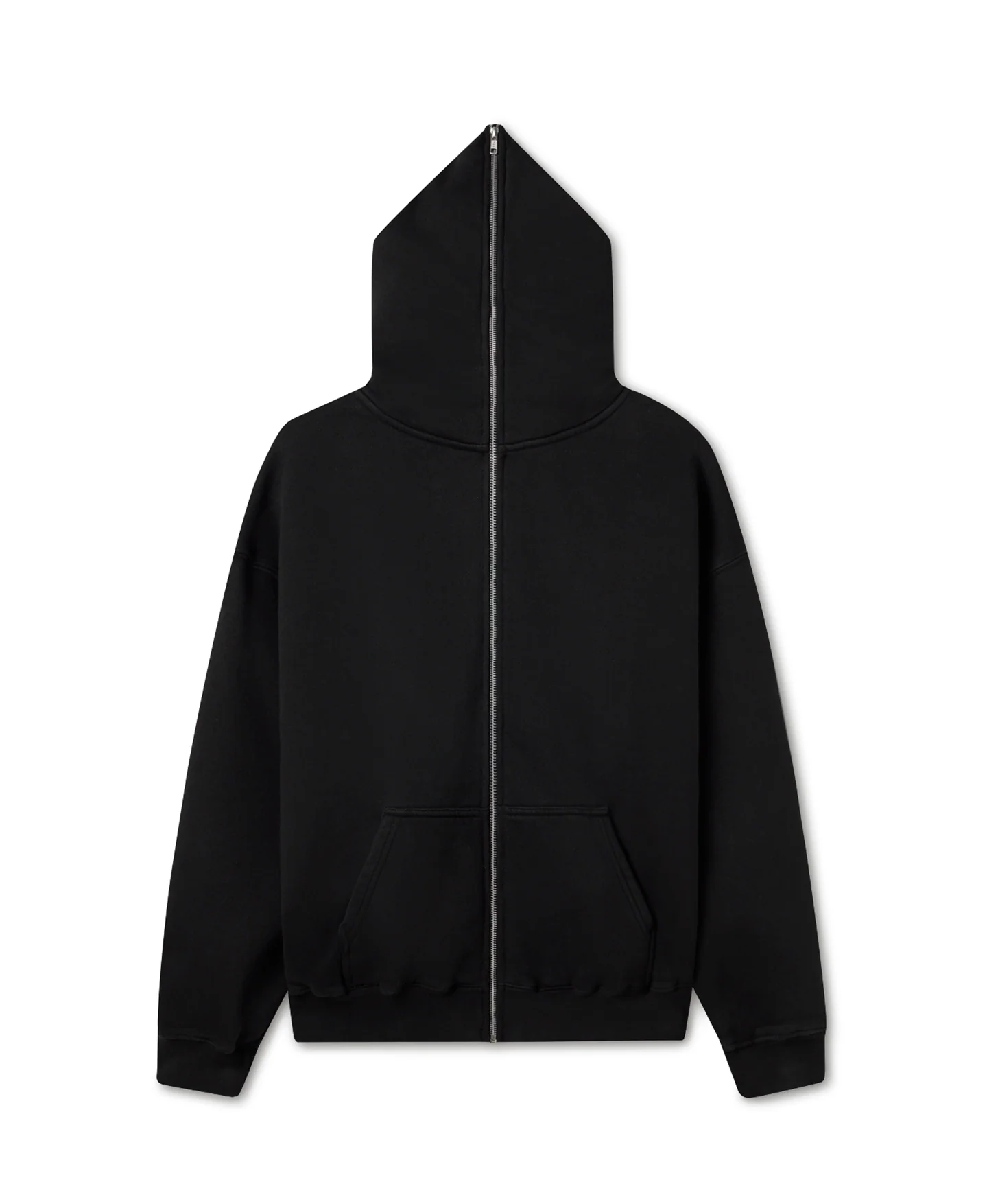 600 GSM 'Jet Black' Full-zip - Levo Sportswear