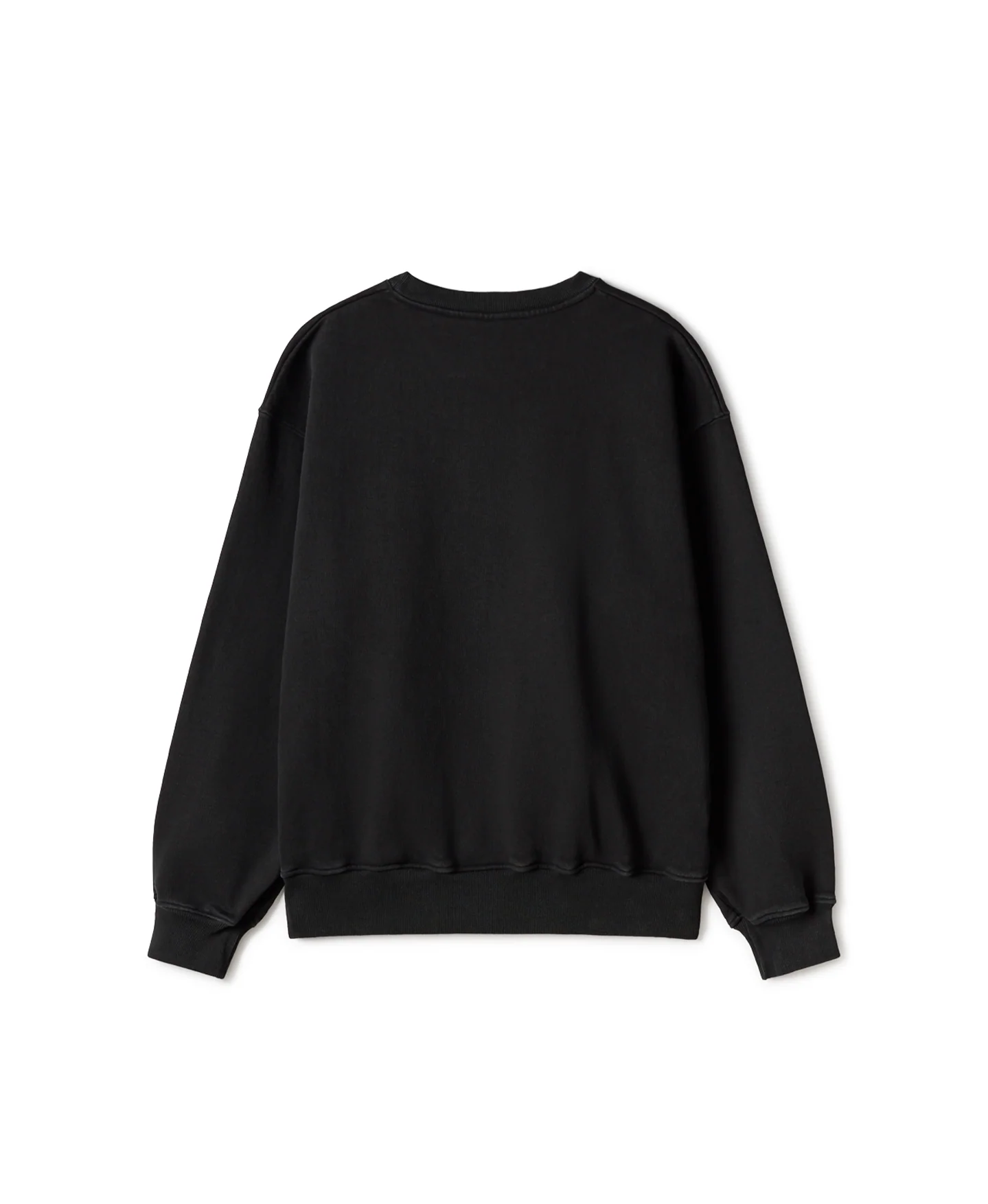 600 GSM 'Jet Black' Crewneck - Levo Sportswear