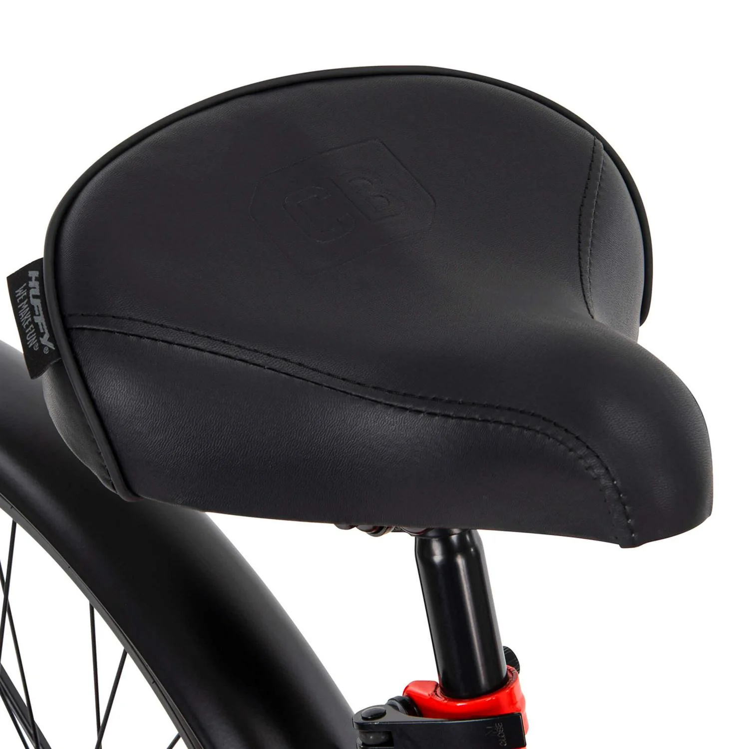 Huffy 26 In. Cranbrook Mens Classic Beach Cruiser Comfort Bike, Red - Levo Sportswear