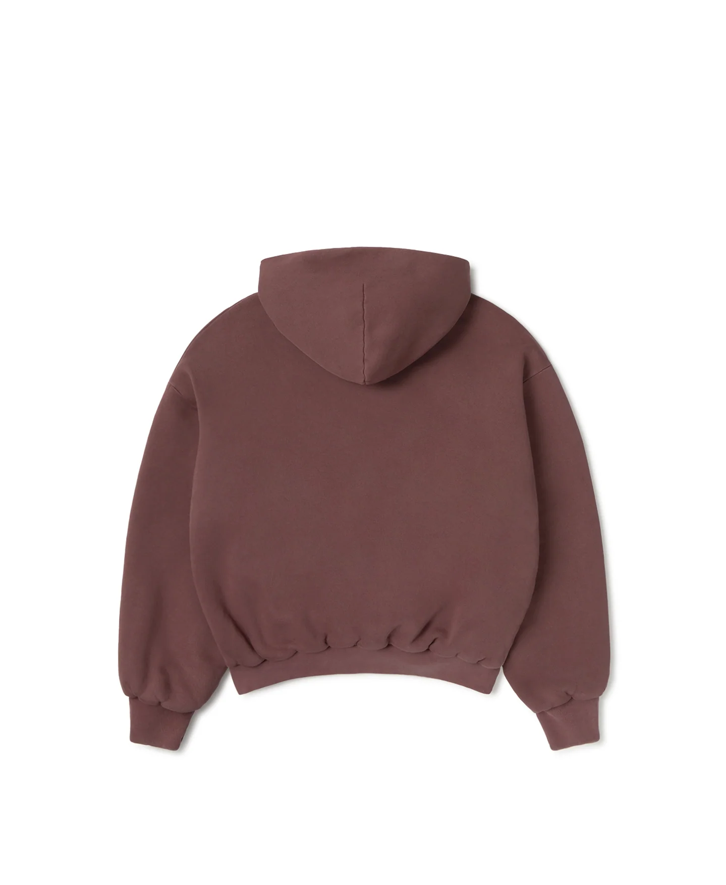 1000 GSM 'Burgundy' Double Hoodie - Levo Sportswear