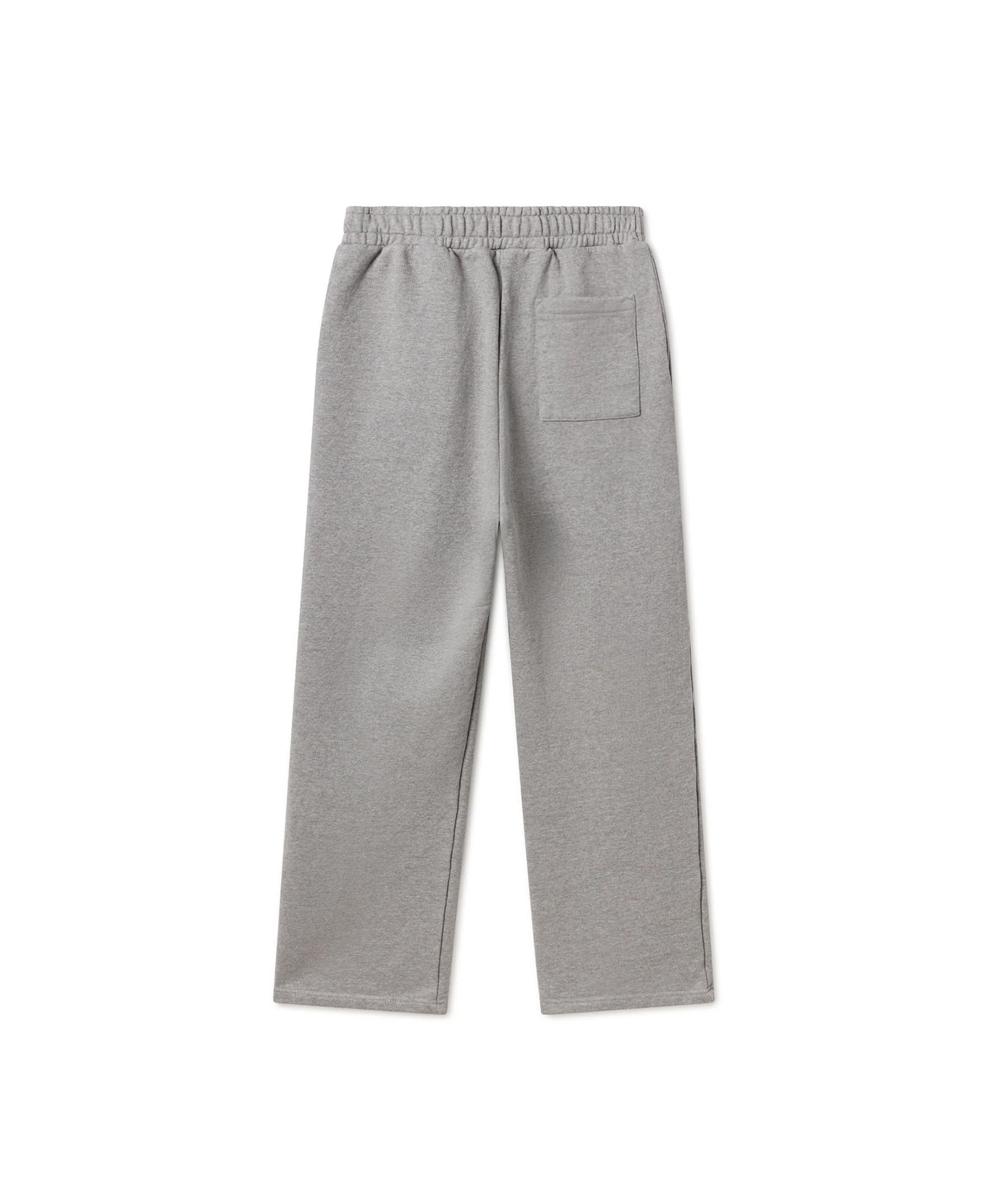 450 GSM 'Ash Gray' Straight-leg Pants - Levo Sportswear