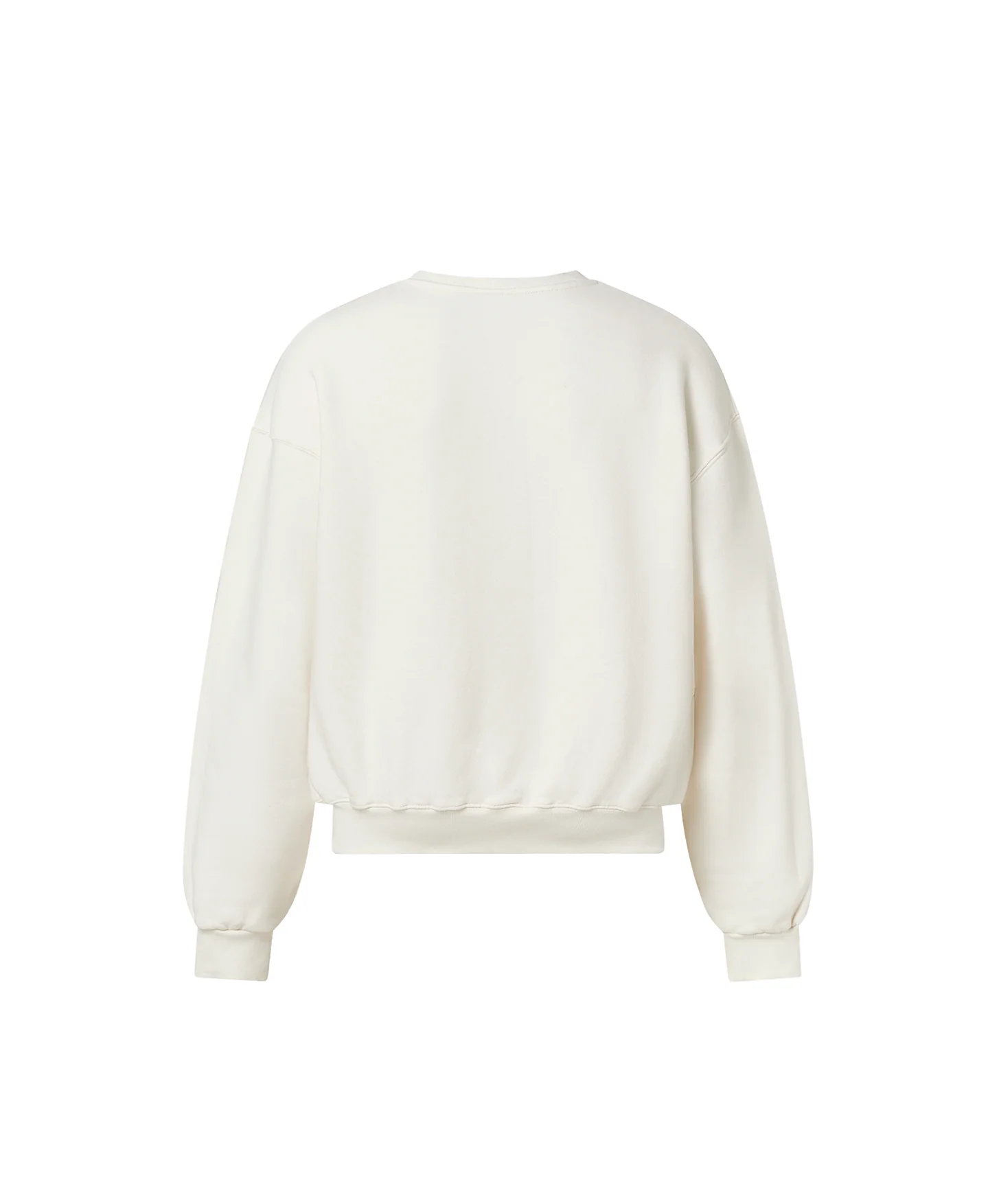 450 GSM 'Bone White' Crewneck - Levo Sportswear