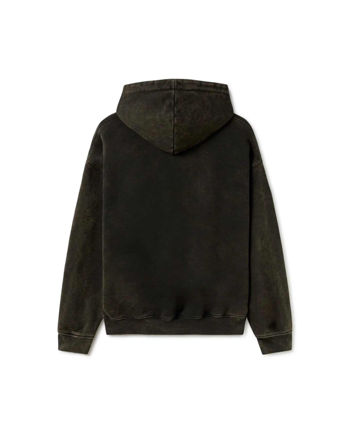 600 GSM 'Bleach Black' Hoodie - Levo Sportswear