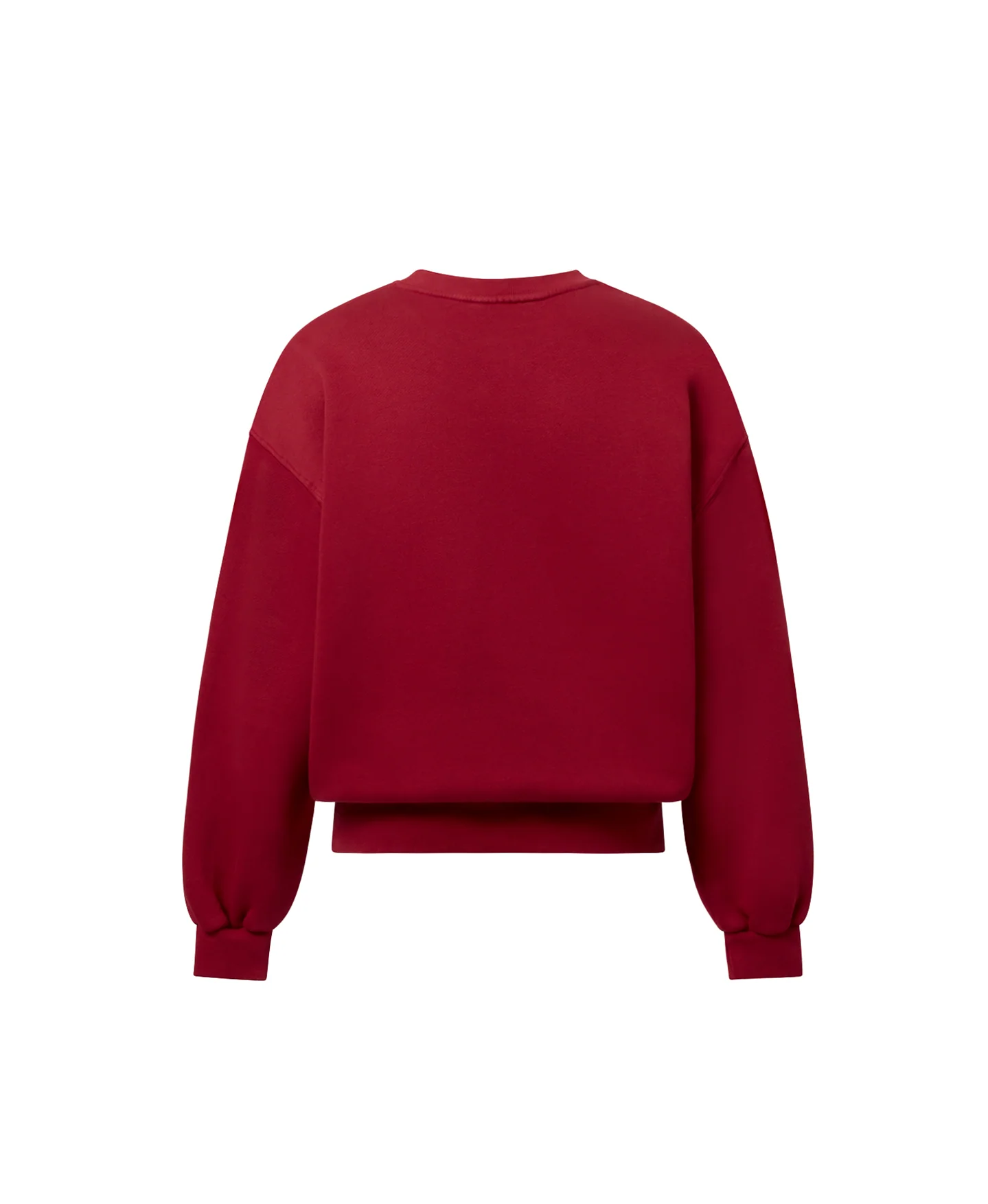 450 GSM 'Dark Red' Crewneck - Levo Sportswear