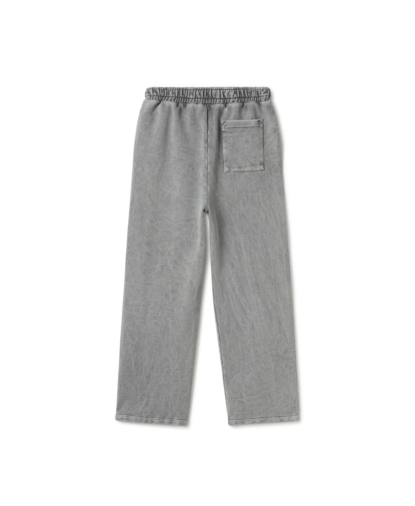 600 GSM 'Vintage Gray' Straight-leg Pants - Levo Sportswear