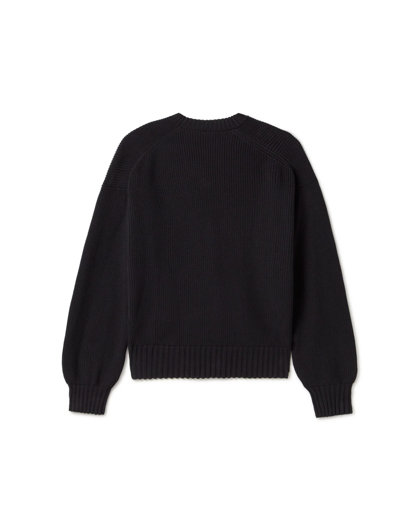 7 Gauge 'Jet Black' Knit - Levo Sportswear