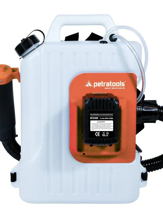 Cordless ULV Cold Fogger Backpack Sprayer, 2.6 Gallon – Battery-Powered Mosquito Fogger for Outdoor Use - Levo Sportswear