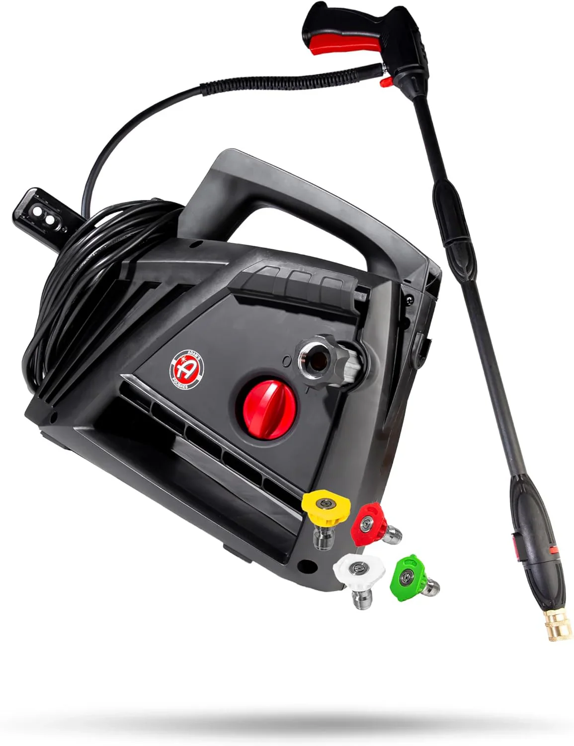 Electric Pressure Washer 2.0, Powerful 1.4 GPM 2000 PSI Car Pressure Washer Sprayer, Snub Nose & Tip Attachment, Use,Car Soap, Patio Boat RV Motorcycle Car Garage Deck Adam's Polishes - Levo Sportswear