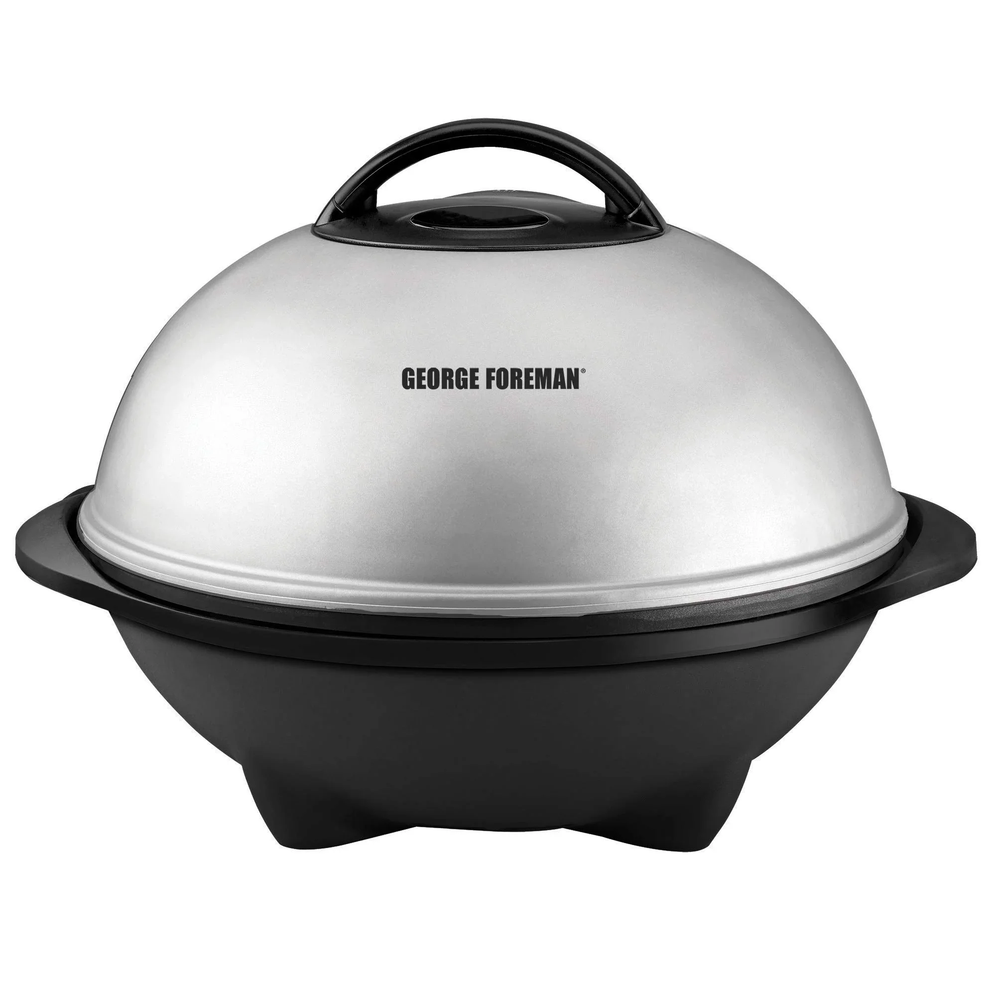 George Foreman Silver 12 Servings Upto 15 Electric Grill - Levo Sportswear